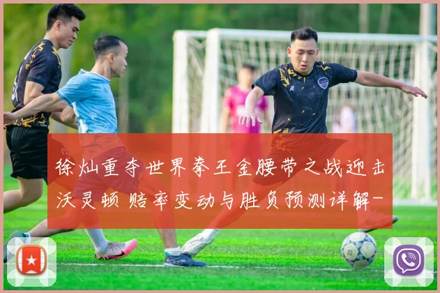 徐灿重夺世界拳王金腰带之战迎击沃灵顿 赔率变动与胜负预测详解