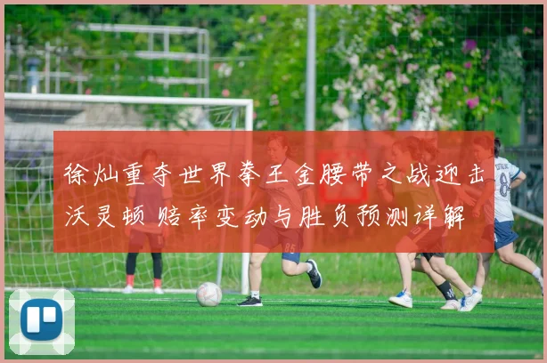 徐灿重夺世界拳王金腰带之战迎击沃灵顿 赔率变动与胜负预测详解