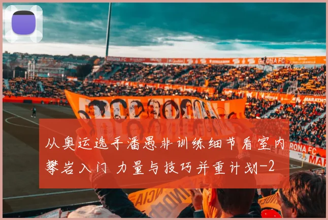 从奥运选手潘愚非训练细节看室内攀岩入门 力量与技巧并重计划